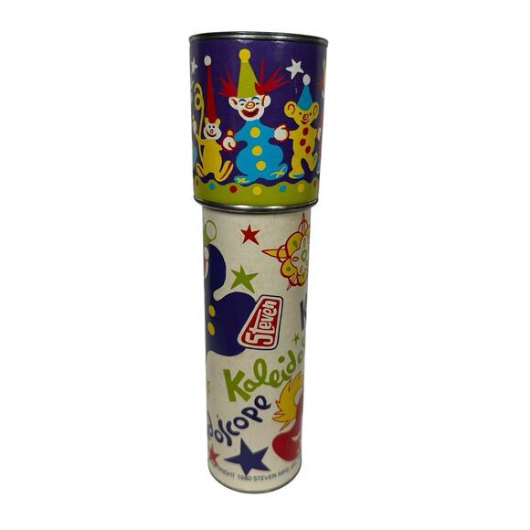 Vintage 1980 Steven Mfg. Co. #150 Kaleidoscope Clowns Circus Theme - Picture 1 of 11